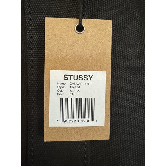 New Stussy black tote shoulder handbag bag - Picture 10 of 13